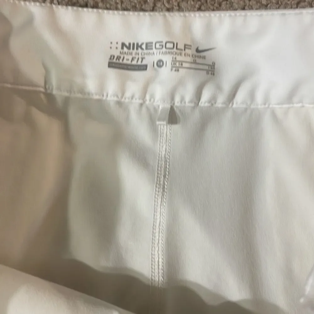 Nike Golf DriFit White Tennis Skirt Skort 14